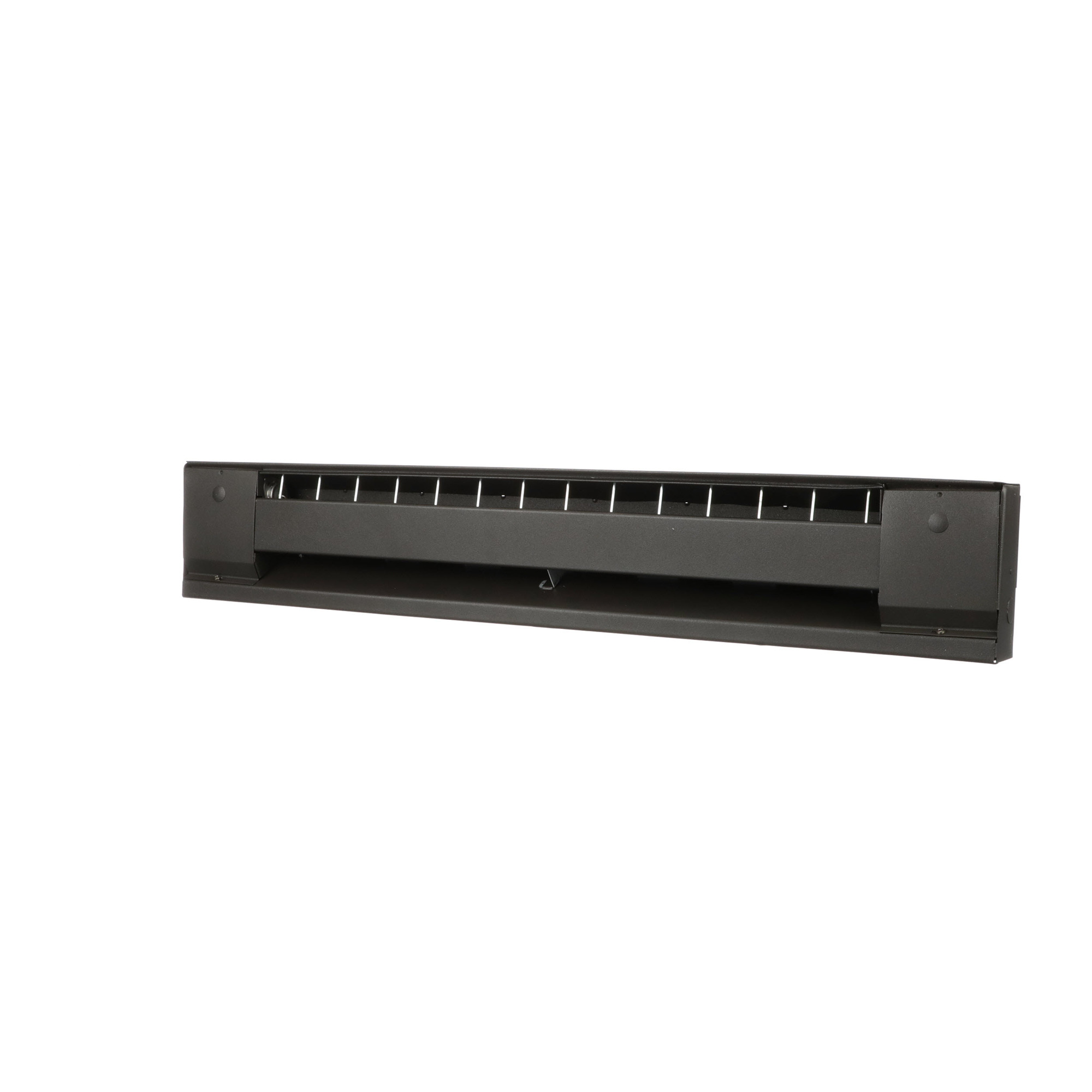 TPI Markel Baseboard Electric Heater - 3ft., 2040 BTU, 2.5 Amps, Powder-Coated Bronze, Stainless Steel Heating Element, Model# H2906036C